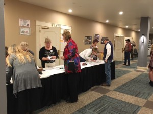 signup table